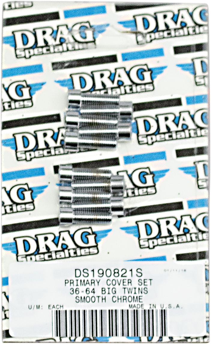 DRAG SPECIALTIES Smooth Socket Primary Bolts - FL '36-'64 MK159S - PartsOutlet.com.au