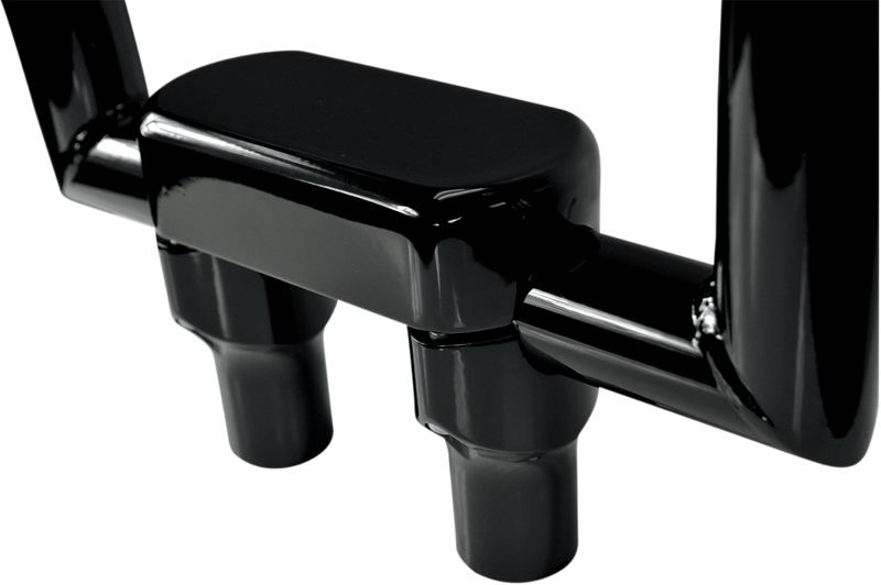LA CHOPPERS THREE PIECE RISER KIT 1" MOUNT 3" RISE BLACK HD - LA-7442-03B