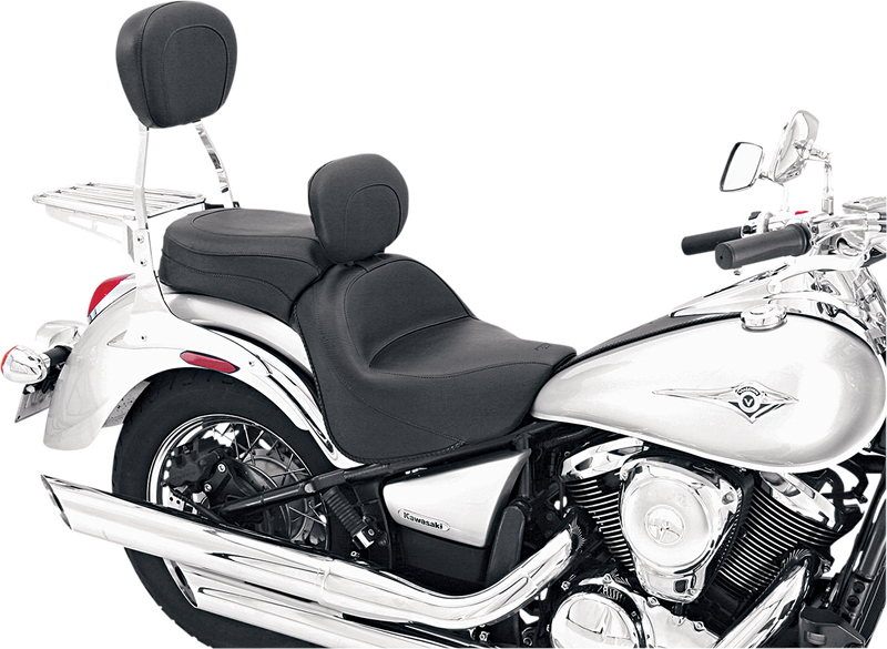 MUSTANG Wide Vintage Seat - Driver Backrest - Kawasaki VN900 2006-2020 - 79417 - PartsOutlet.com.au