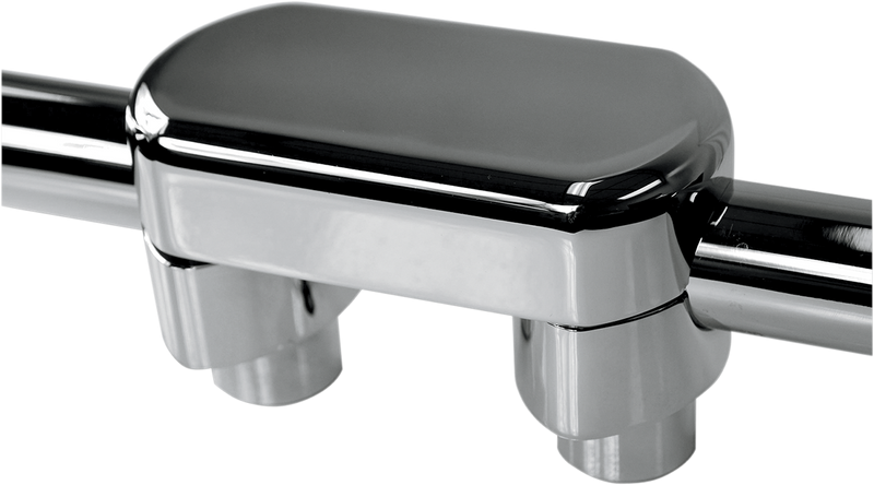 LA CHOPPERS THREE PIECE RISER KIT 1.25" MOUNT 1.5" RISE CHROME HD - LA-7446-01