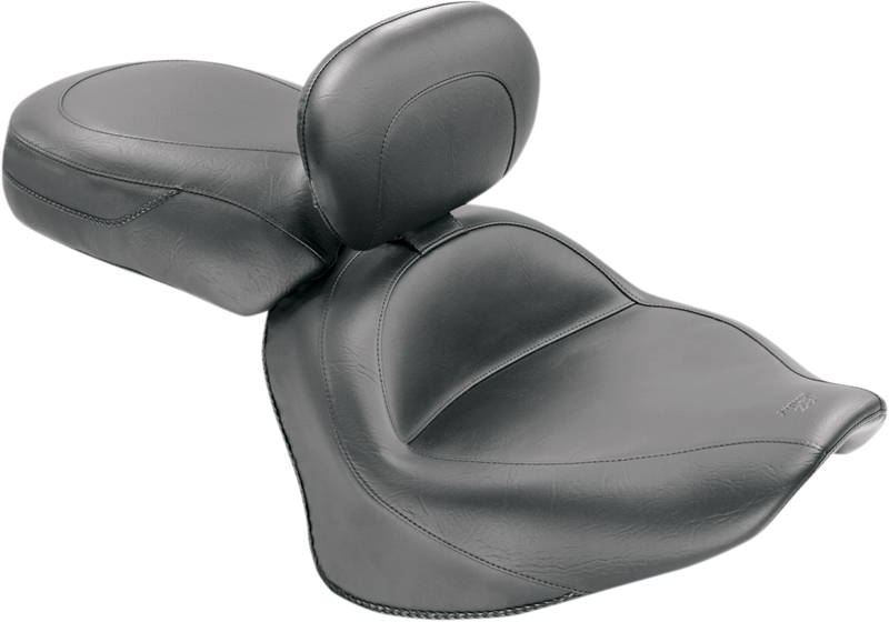 MUSTANG Vintage Sport Seat - Driver Backrest - Yamaha VStar1300 2007-2017 - 79477 - PartsOutlet.com.au