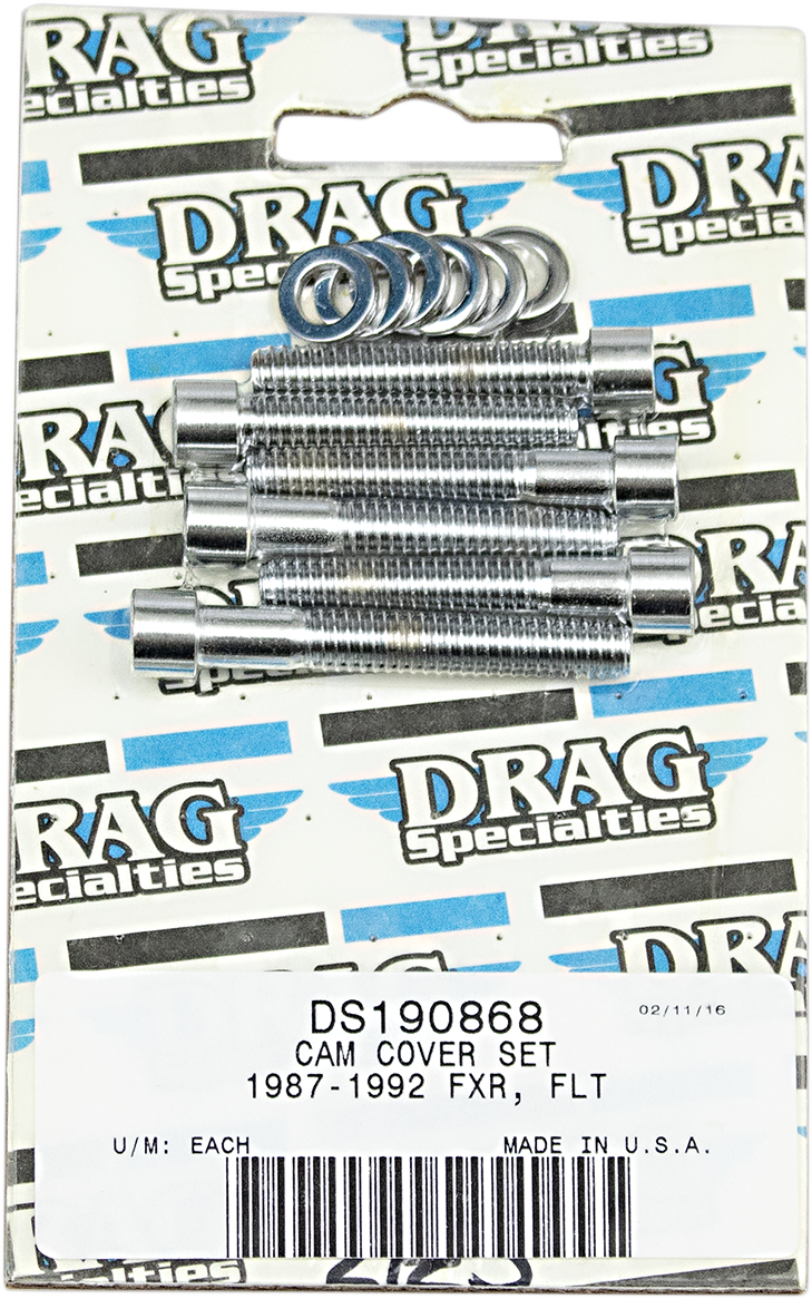 DRAG SPECIALTIES Socket-Head Smooth Camshaft Cover Bolt Kit - Harley-Davidson 1987-1992 - Big Twin MK212S - PartsOutlet.com.au