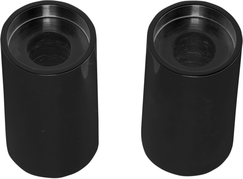 LA CHOPPERS 2" TALL RISER EXTENSIONS FOR 1" BARS BLACK UNIVERSAL - LA-7413-03B