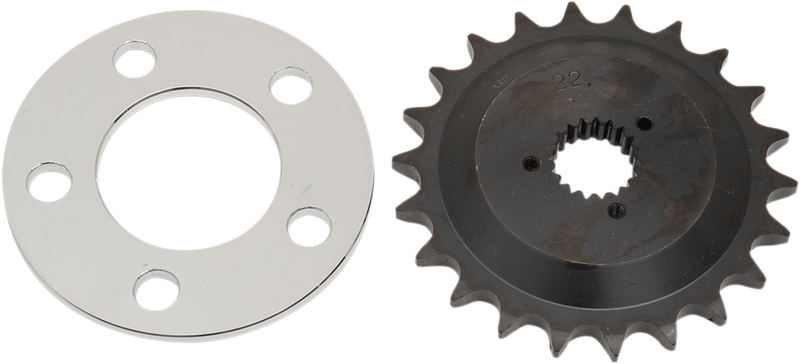 DRAG SPECIALTIES Offset Sprocket Kit - 22-Tooth - Harley-Davidson 1984-1990 - 191368-BX-LB1 - PartsOutlet.com.au