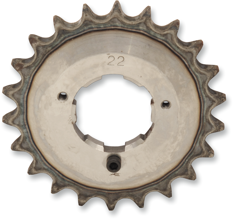 DRAG SPECIALTIES Transmission Mainshaft Sprocket - Harley-Davidson 1980-1984 - 22 Tooth - 26-0037-22-SC2 - PartsOutlet.com.au