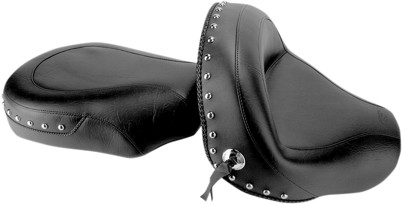 MUSTANG Wide Seat - Studded - Yamaha 2009-2015 - VStar 950 76070 - PartsOutlet.com.au