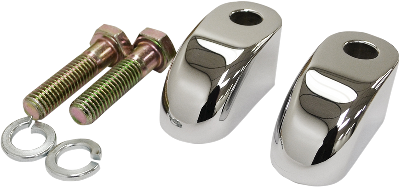 LA CHOPPERS 1" PULLBACK RISER EXTENSIONS - CHROME - LA-7416-01