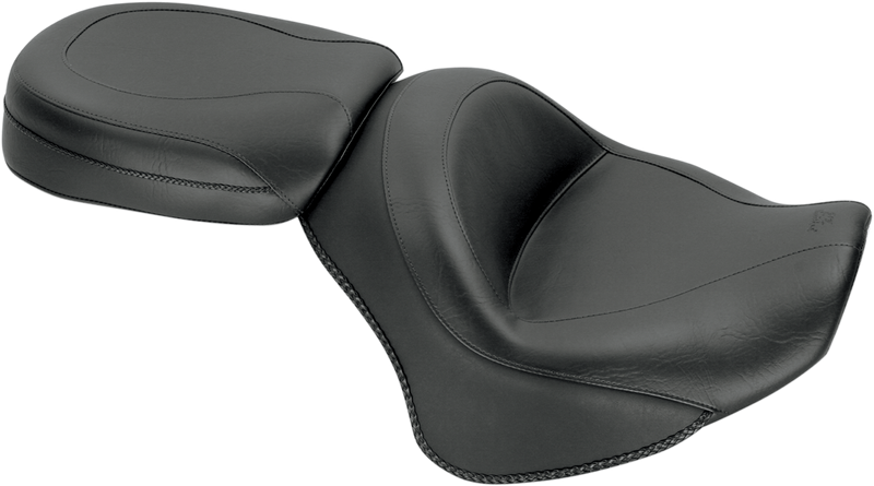 MUSTANG Wide Touring Vintage Seat - Yamaha Stryker 2011-2017 - 76661 - PartsOutlet.com.au