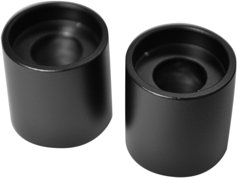 LA CHOPPERS 25,4 MM (1") HANDLEBAR RISER / 25,4 MM (1") RISE / BLACK-FLAT / ALUMINUM - LA-7413-01M