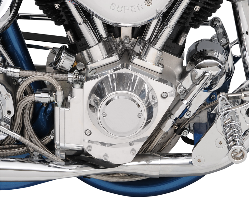 JOKER MACHINE Points Cover - Chrome - Harley-Davidson 1970-2020 - 921102C - PartsOutlet.com.au
