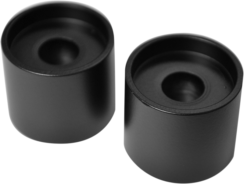 LA CHOPPERS 31,8 MM (1 1/4") HANDLEBAR RISER Extension/ 25,4 MM (1") RISE - BLACK-FLAT - LA-7414-01M