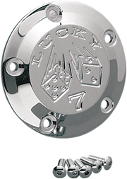 JOKER MACHINE Points Cover - Chrome - Harley-Davidson 1999-2017 - 02-99L - PartsOutlet.com.au