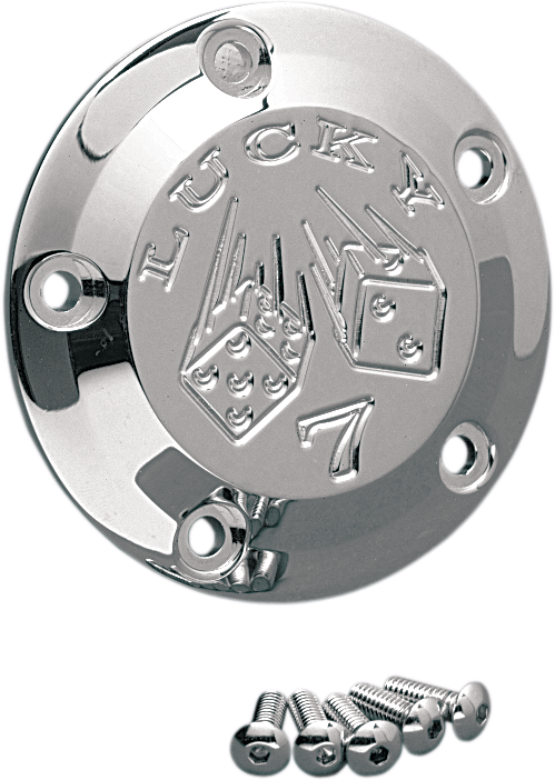 JOKER MACHINE Points Cover - Chrome - Harley-Davidson 1999-2017 - 02-99L - PartsOutlet.com.au