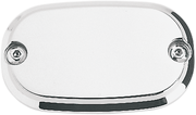 JOKER MACHINE Master Cylinder Cover - Smooth - Chrome - Harley-Davidson 1999-2017 - 08-01S - PartsOutlet.com.au