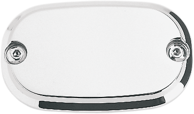 JOKER MACHINE Master Cylinder Cover - Smooth - Chrome - Harley-Davidson 1999-2017 - 08-01S - PartsOutlet.com.au