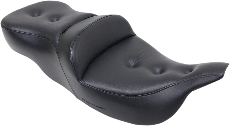 SADDLEMEN Heated Pillow Top Roadsofa™ Seat - '97-'07 - 897-07-181HCT - PartsOutlet.com.au