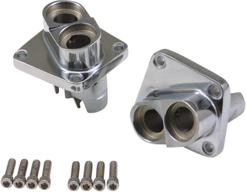 DRAG SPECIALTIES Lifter Block - Chrome - Harley-Davidson 1953-1984 - Shovelhead 20489-BX-LB1 - PartsOutlet.com.au