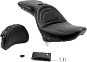 SADDLEMEN Explorer Special Studded Seat - Backrest - Softail '84-'99 - 8802J - PartsOutlet.com.au