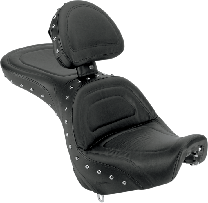 SADDLEMEN Explorer Special Seat - Backrest - Softail FXSTD '00-'07 - 8202J - PartsOutlet.com.au