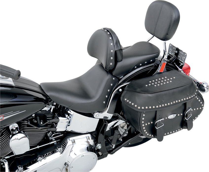 SADDLEMEN Touring Pillion - Studded - Softail '06-'17 - 806-12-015 - PartsOutlet.com.au