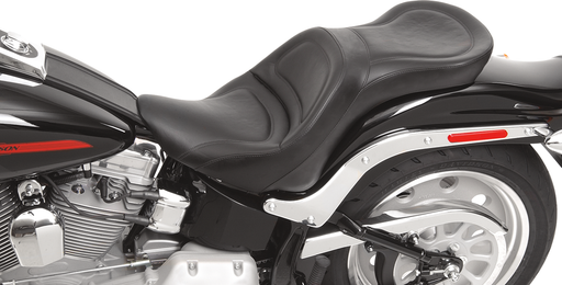 SADDLEMEN Explorer Seat - Softail FLSTF '06-'17 - 806-12-0291 - PartsOutlet.com.au