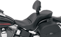 SADDLEMEN Explorer Seat - W/Backrest - Softail '06-'17 - 806-12-030 - PartsOutlet.com.au