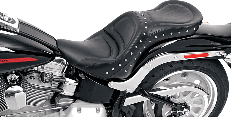 SADDLEMEN Explorer Special Seat - Softail FLSTF '06-'17 - 806-12-039 - PartsOutlet.com.au