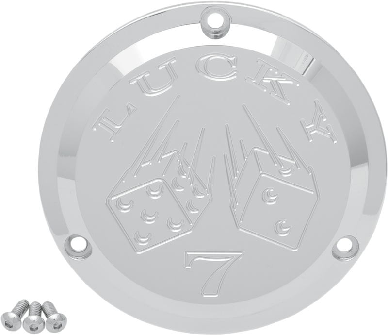 JOKER MACHINE Derby Cover - Lucky 7 - Harley-Davidson 1970-1998 - 921017L - PartsOutlet.com.au