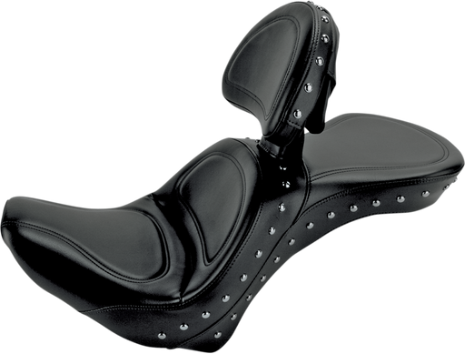 SADDLEMEN Explorer Special Seat - Backrest - Heritage FLSTC '06-'17 - 800-23-040 - PartsOutlet.com.au