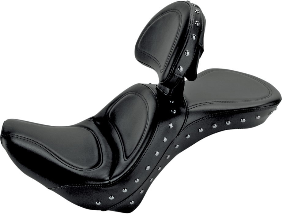 SADDLEMEN Explorer Special Seat - Backrest - Heritage FLSTC '06-'17 - 800-23-040 - PartsOutlet.com.au