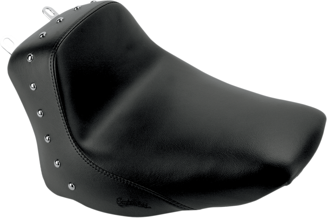 SADDLEMEN Studded Heels Down Seat - FLSTC '06-'17 - 806-15-0011 - PartsOutlet.com.au