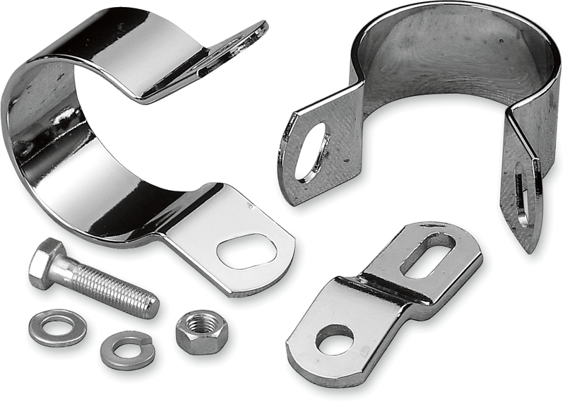 DRAG SPECIALTIES Midway Exhaust Mount Kit - Harley-Davidson 1982-2005 - FXR/Dyna 14-0546-BC251 - PartsOutlet.com.au