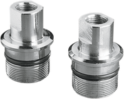 DRAG SPECIALTIES Lower Fork Tube Cap - Harley-Davidson 1977-2017 - Chrome 23-0213-BC114 - PartsOutlet.com.au