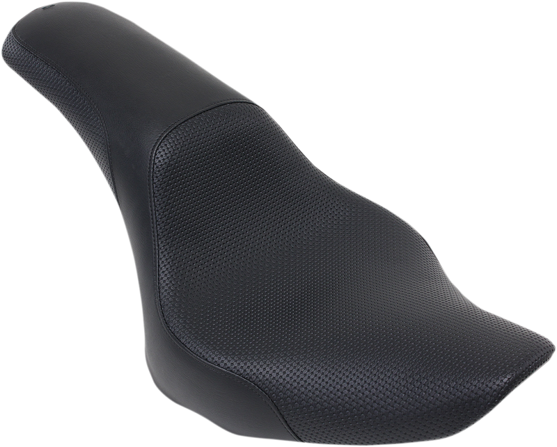 SADDLEMEN Profiler Basketweave Seat - Softail '06-'17 - 806-12-147 - PartsOutlet.com.au