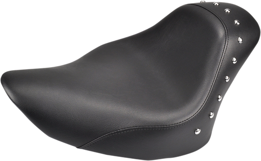 SADDLEMEN Renegade Studded Seat-2006-09 FXST/B/S Standard, 2007-17 FLSTF/B/S Fatboy - 806-12-001 - PartsOutlet.com.au