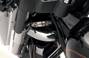 DRAG SPECIALTIES Front Fork Air Baffle - Chrome - Harley-Davidson 1980-2013 - Replacement OE Number 58520-79B 23-0421-SC3 - PartsOutlet.com.au