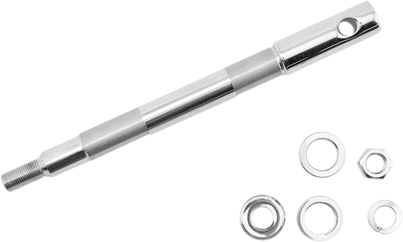 DRAG SPECIALTIES Axle - Front - Kit - Harley-Davidson 2000-2007 - Chrome 16-0306BC520 - PartsOutlet.com.au