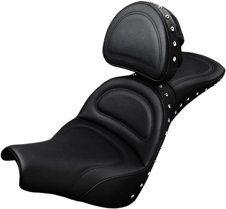 SADDLEMEN Explorer Special Seat - Backrest - 18+ Street Bob -818-30-040 - PartsOutlet.com.au