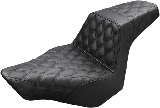 SADDLEMEN Step Up Seat - Lattice Stitched - '13-'17 - Breakout FXSB 813-27-175 - PartsOutlet.com.au