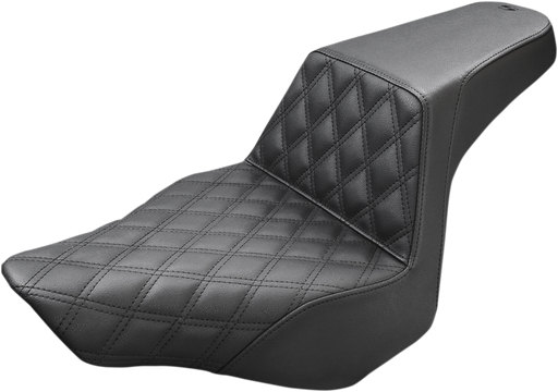 SADDLEMEN Step Up Seat - Driver Lattice Stitched '13-'17 - Breakout FXSB - 813-27-172 - PartsOutlet.com.au