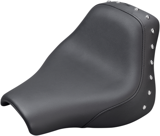 SADDLEMEN Renegade Solo Seat - 18+ Fat Bob - Studded 818-28-001 - PartsOutlet.com.au