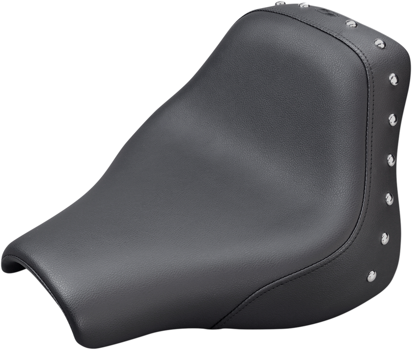 SADDLEMEN Renegade Solo Seat - 18+ Fat Bob - Studded 818-28-001 - PartsOutlet.com.au