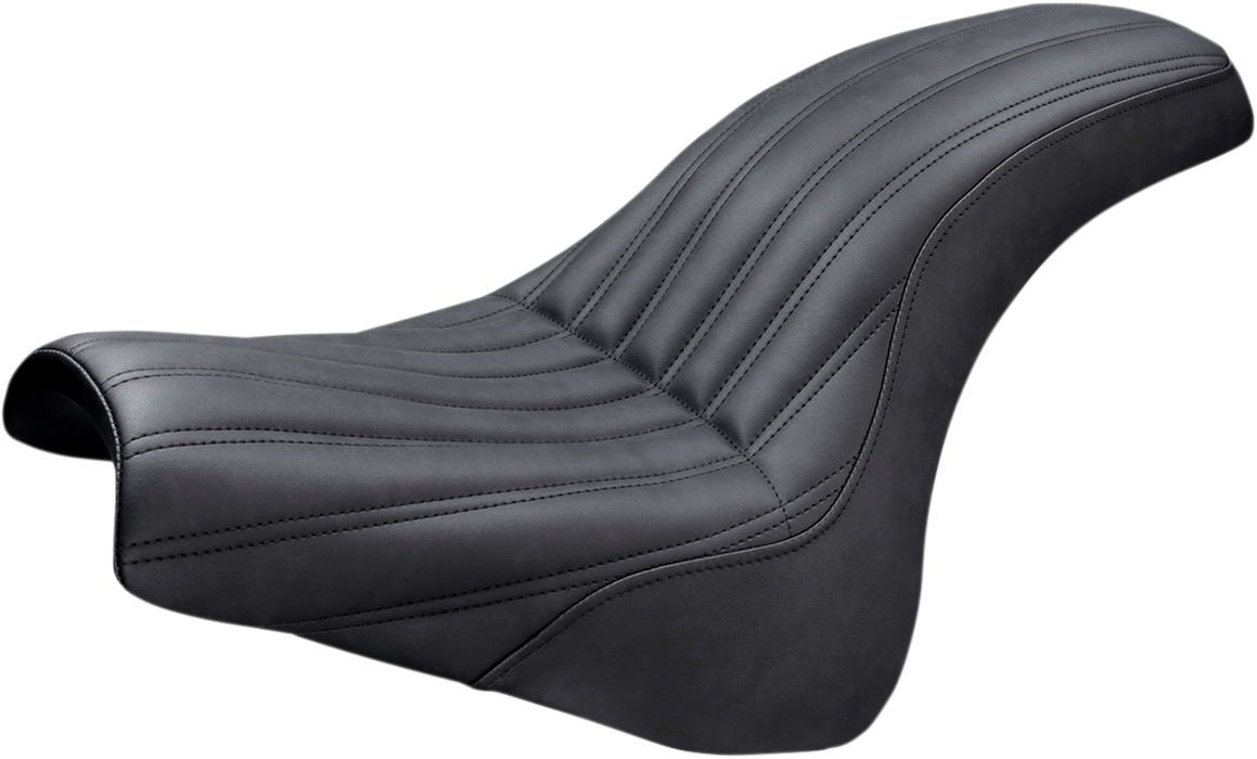 SADDLEMEN Profiler Knuckle Seat - 18+ Fat Bob - 818-28-047K - PartsOutlet.com.au