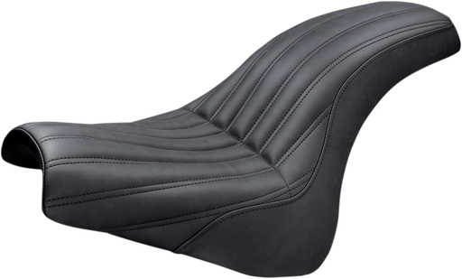 SADDLEMEN Profiler Knuckle Seat - 18+ Fat Bob - 818-28-047K - PartsOutlet.com.au