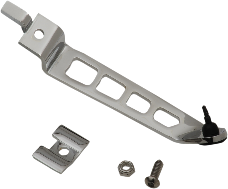 DRAG SPECIALTIES Kickstand Extension - Chrome - Harley-Davidson 1993-2005 - Dyna 32-0468SC2 - PartsOutlet.com.au