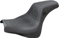 SADDLEMEN Speed Merchant Seat - Fat Bob '18-'23 - SM81828DB - PartsOutlet.com.au