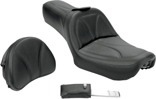 SADDLEMEN King Seat - Backrest - Dyna FXD '04-'05 - 804-04-053 - PartsOutlet.com.au