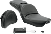 SADDLEMEN Explorer Seat - Backrest - Dyna Wide Glide FXDWG '04-'05 - 804-05-0301 - PartsOutlet.com.au