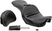SADDLEMEN Explorer Seat - W/Backrest - Dyna '06-'17 - 806-04-0301 - PartsOutlet.com.au