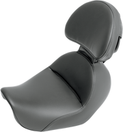 SADDLEMEN Heels Down Seat - W/Backrest - Dyna '06-'17 - 806-04-0041 - PartsOutlet.com.au
